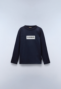 Chamois Jersey Long Sleeve T-Shirt (4-16 Years) Dark Blue - 1