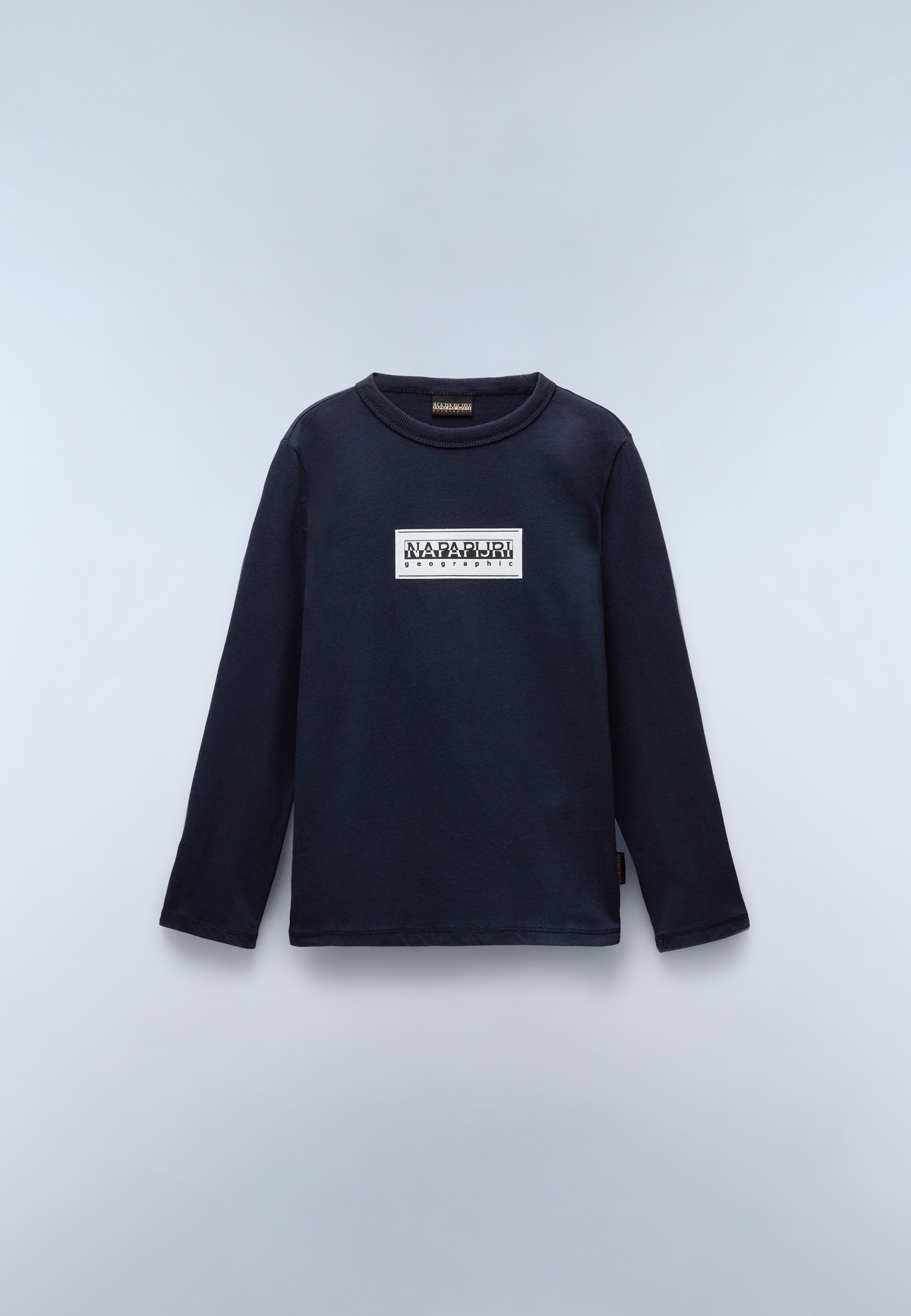 Chamois Jersey Long Sleeve T-Shirt (4-16 Years) Dark Blue - 1
