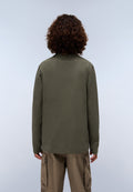 Chamois Jersey Long Sleeve T-Shirt (4-16 Years) Green Tea Leaf - 3