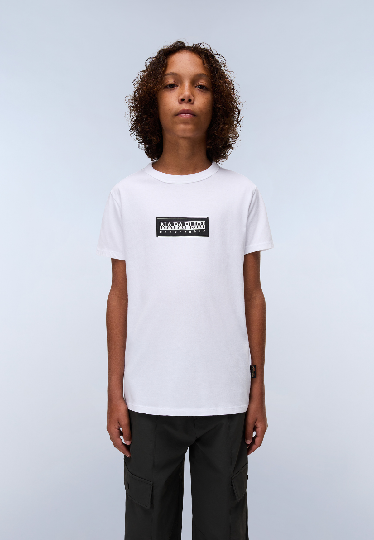 Chamois Jersey Short Sleeve T-Shirt (4-16 Years) White - 2