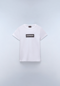 Chamois Jersey Short Sleeve T-Shirt (4-16 Years) White - 1
