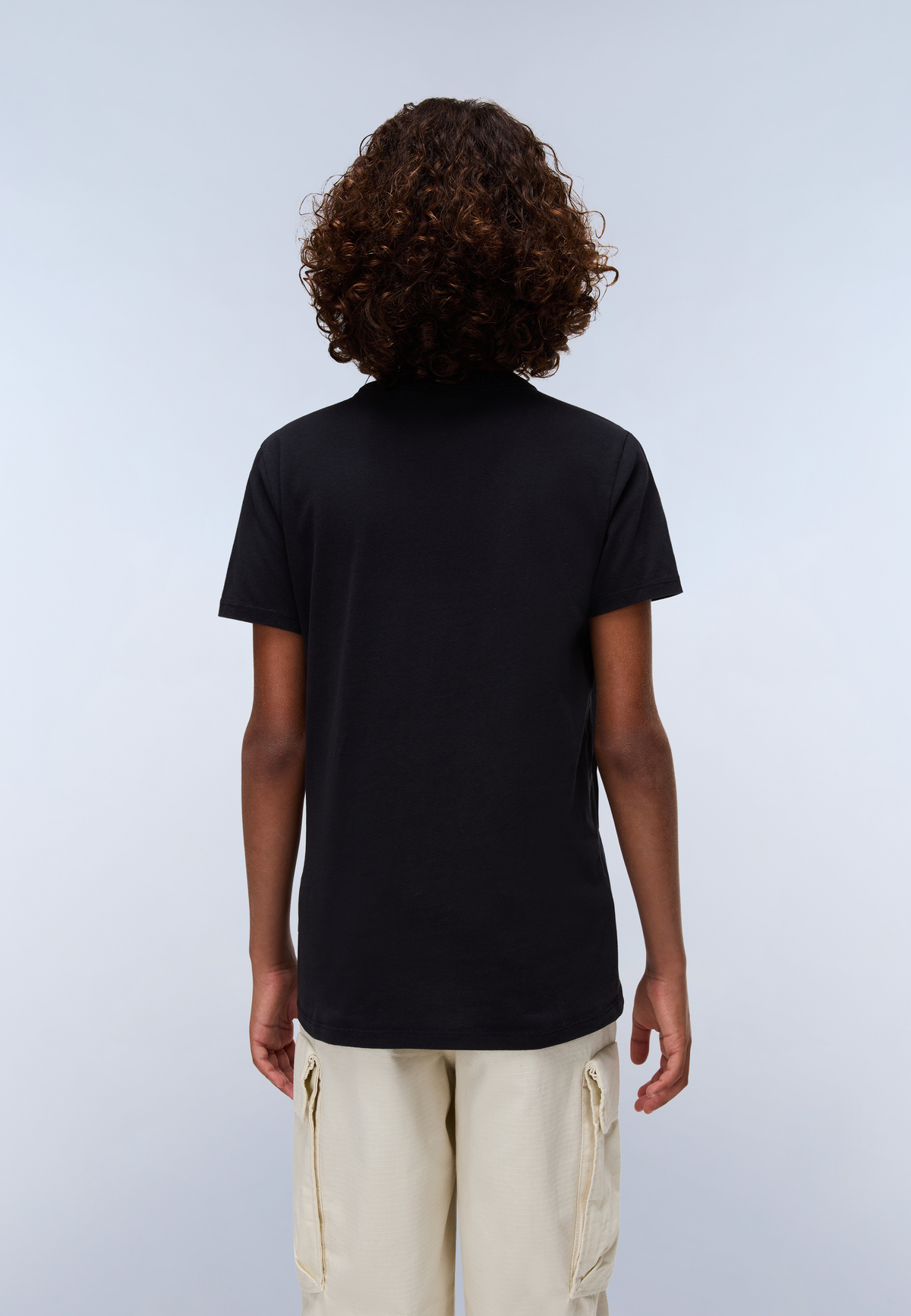 Chamois Jersey Short Sleeve T-Shirt (4-16 Years) Black - 3