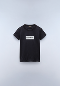 Chamois Jersey Short Sleeve T-Shirt (4-16 Years) Black - 1