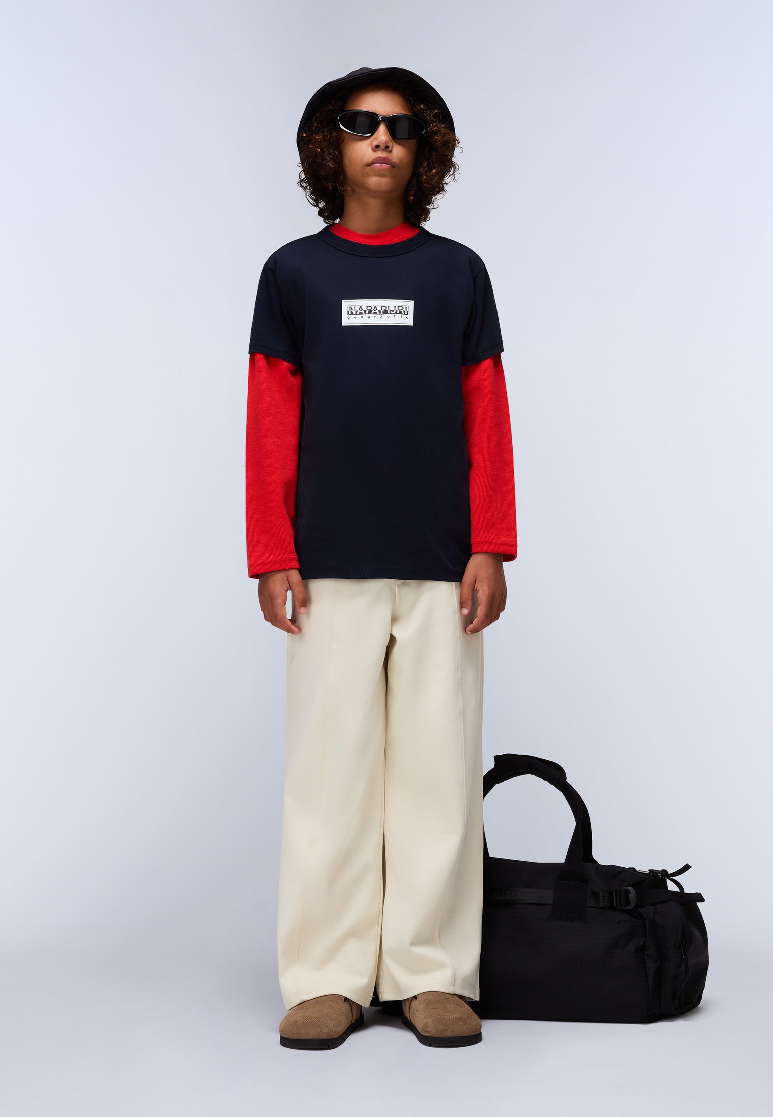 Kurzärmeliges Jersey-T-Shirt Chamois (4-16 JAHRE) 