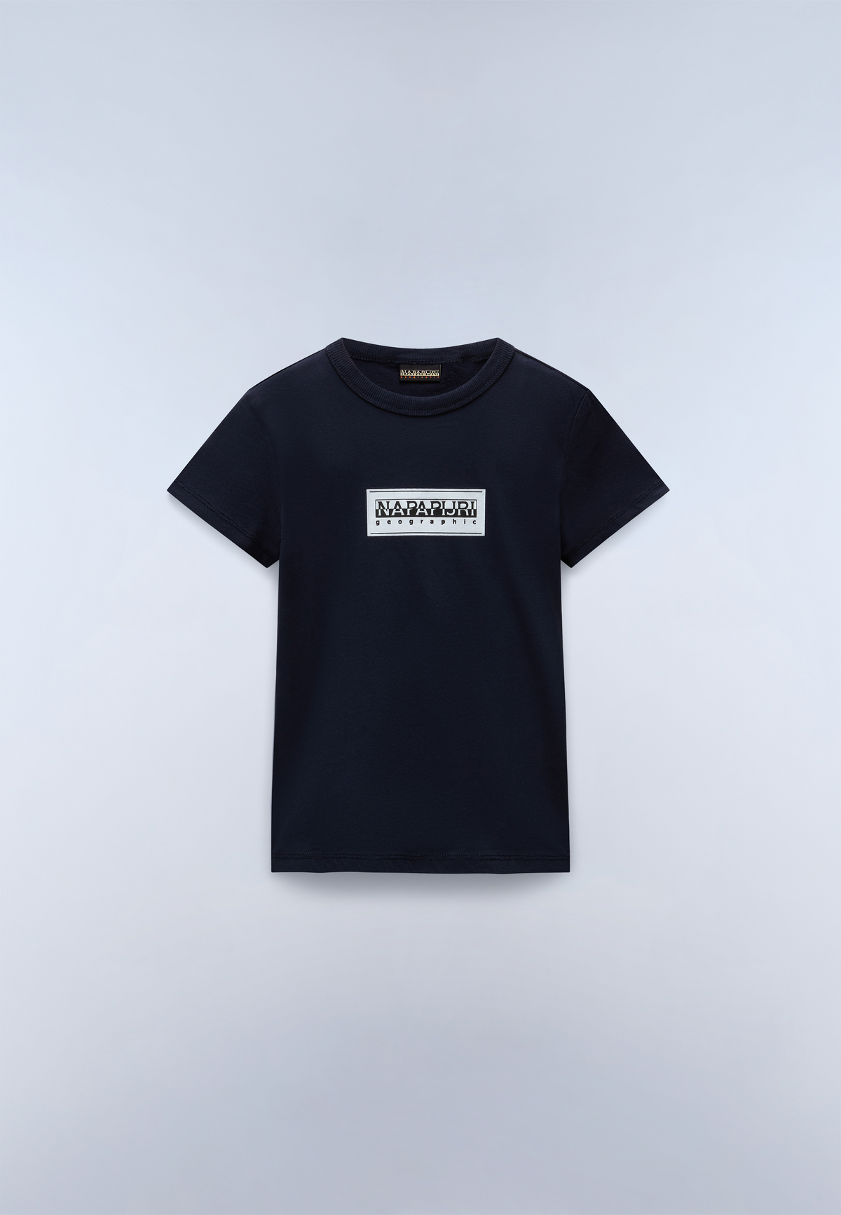 Chamois Jersey Short Sleeve T-Shirt (4-16 Years) Dark Blue - 1