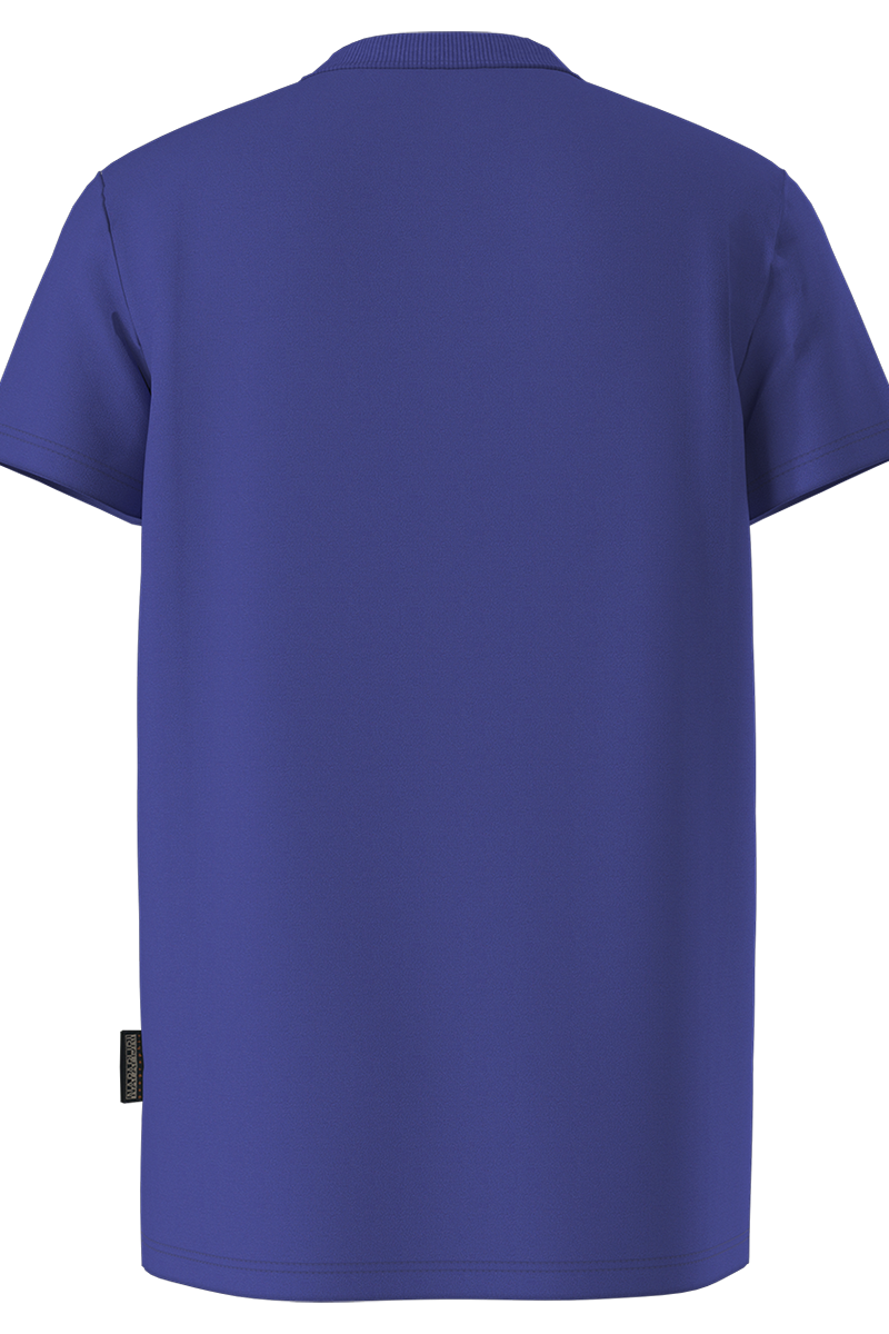 Chamois Jersey Short Sleeve T-Shirt (4-16 Years) Royal Blue - 2