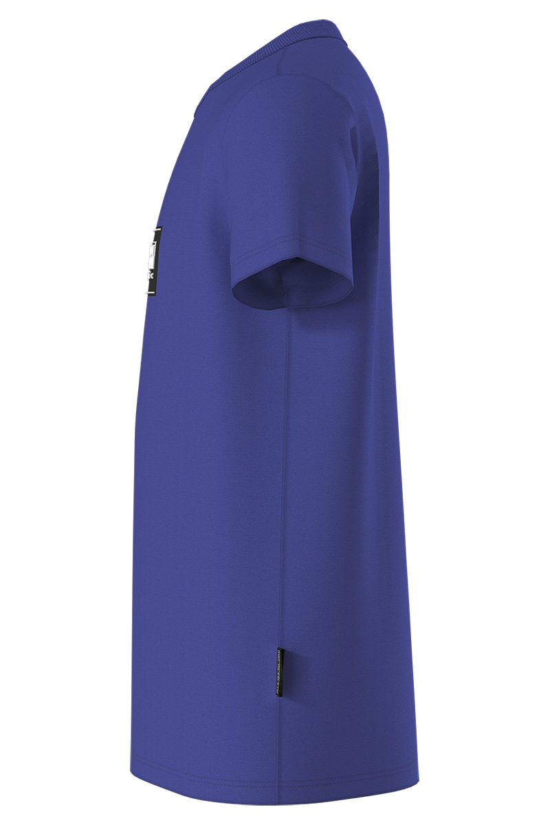 Chamois Jersey Short Sleeve T-Shirt (4-16 Years) Royal Blue - 3