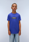 Chamois Jersey Short Sleeve T-Shirt (4-16 Years) Royal Blue - 4