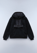 Seline Full-Zip Fleece Hoodie Black - 1