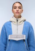 Seline Full-Zip Fleece Hoodie Blue Riviera - 2