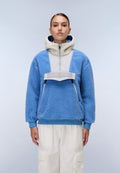 Seline Full-Zip Fleece Hoodie Blue Riviera - 4