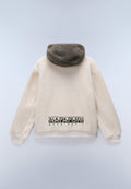 Seline Full-Zip Fleece Hoodie Beige - 2