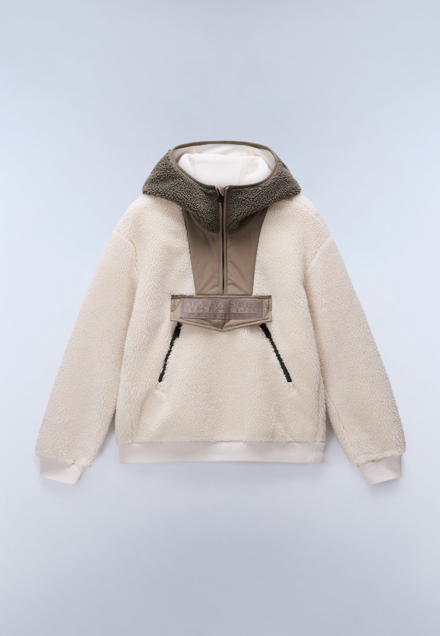 Fleecepullover mit Kapuze und Reißverschluss Seline 