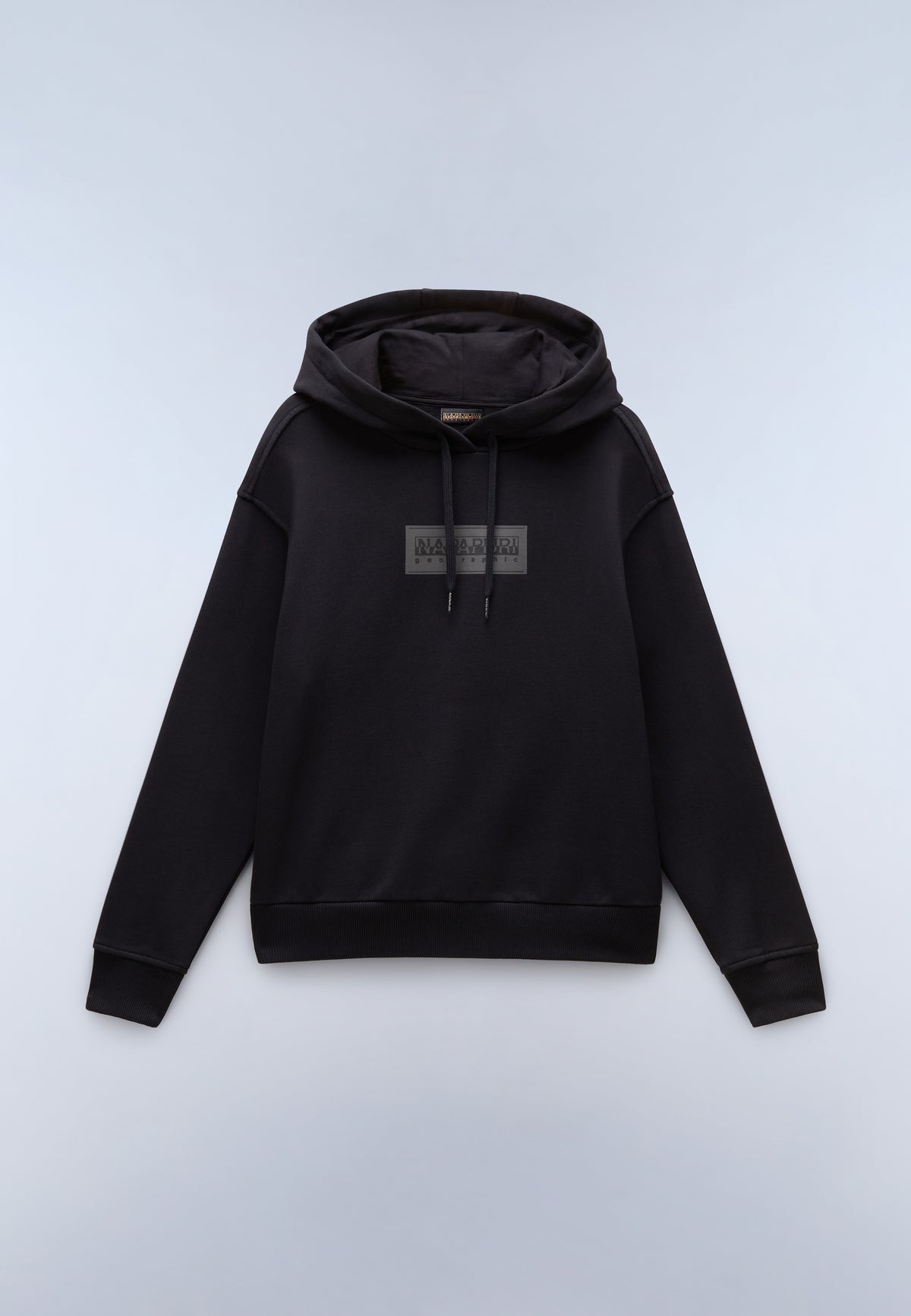 Box Logo Hoodie Winter Black - 1