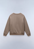 Box Logo Sweatshirt Winter Beige - 5