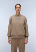 Box Logo Sweatshirt Winter Beige - 3