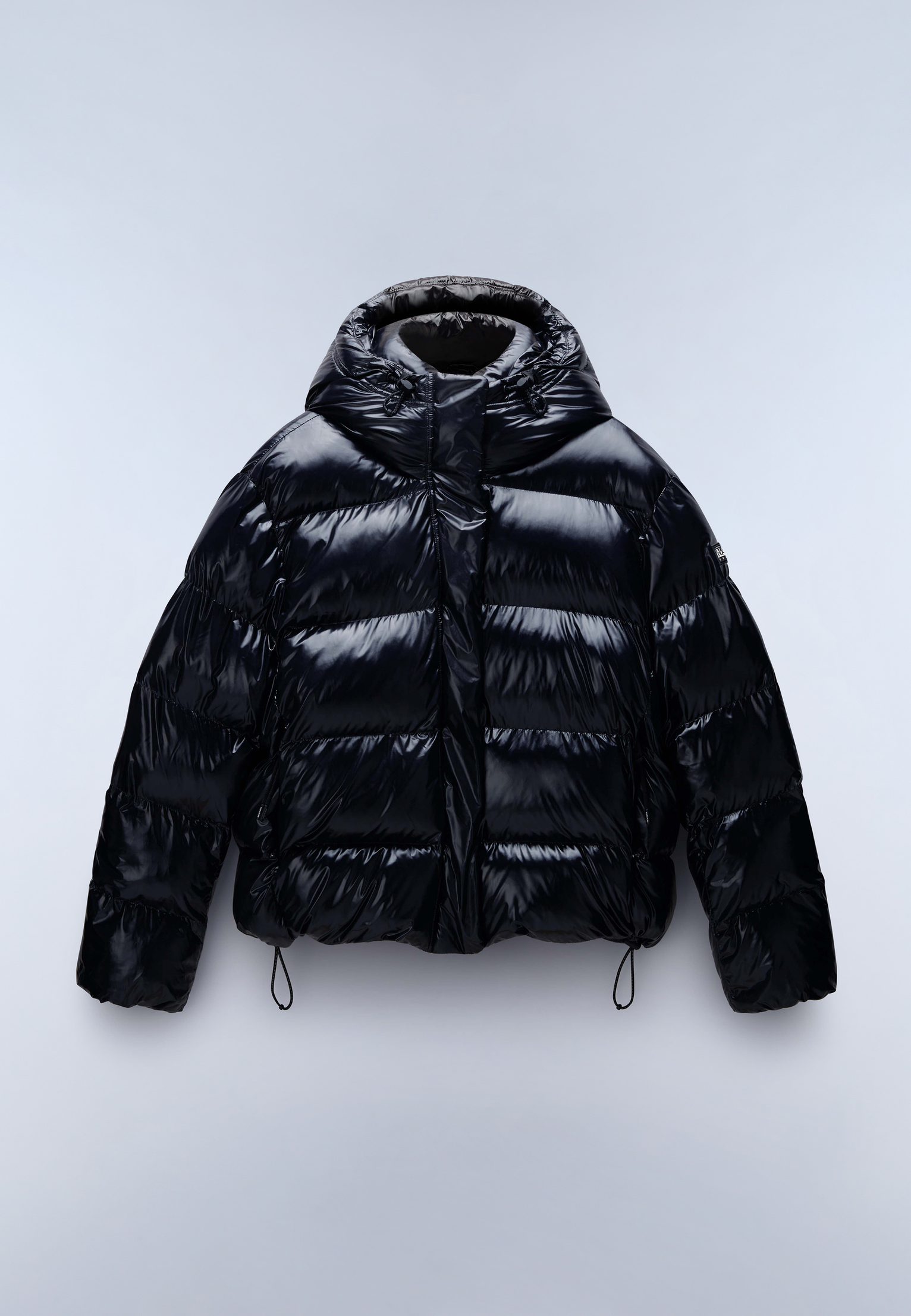 Glane Mirror Puffer Jacket Black