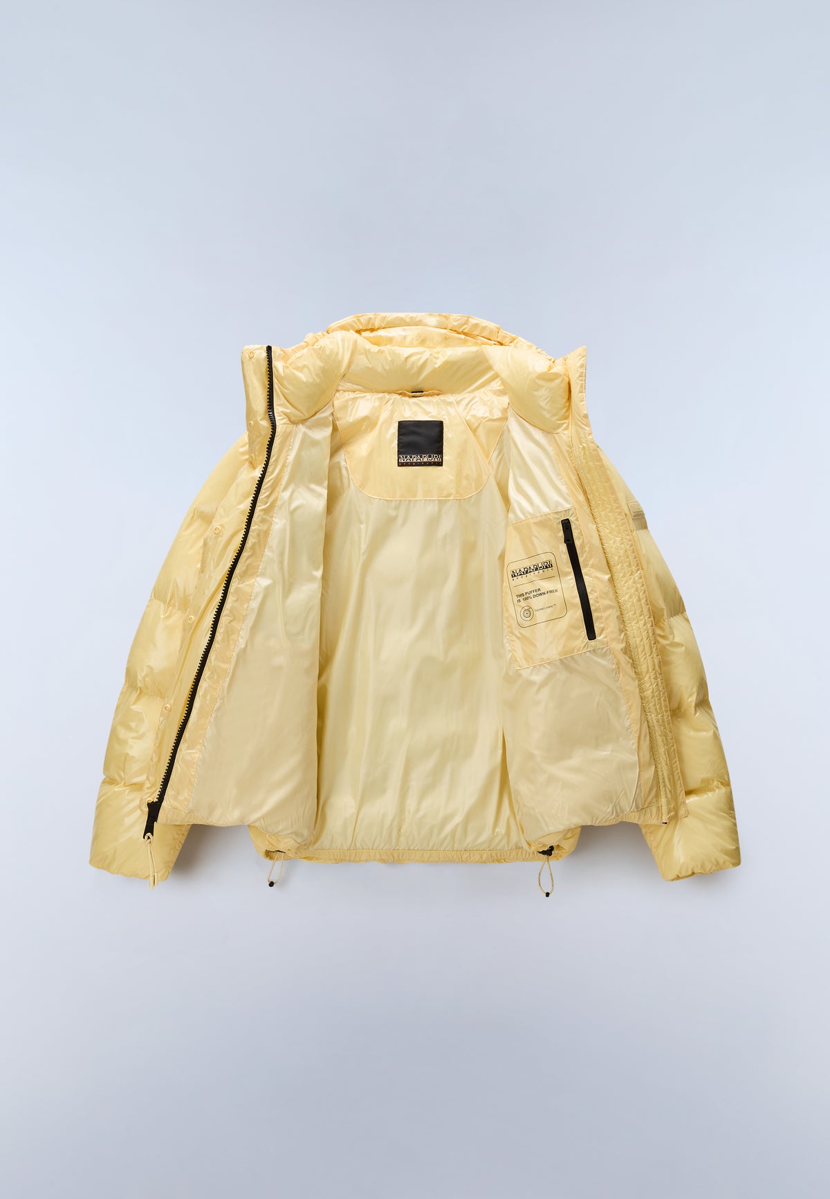 Glane Mirror Puffer Jacket Beige - 10