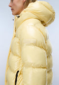 Glane Mirror Puffer Jacket Beige - 7