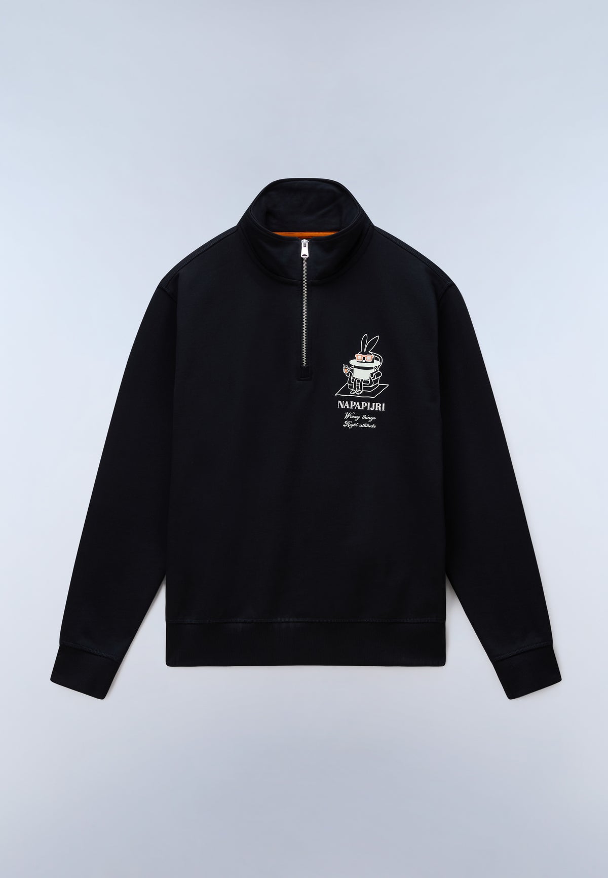 Sol French Terry Sweatshirt Black - 1