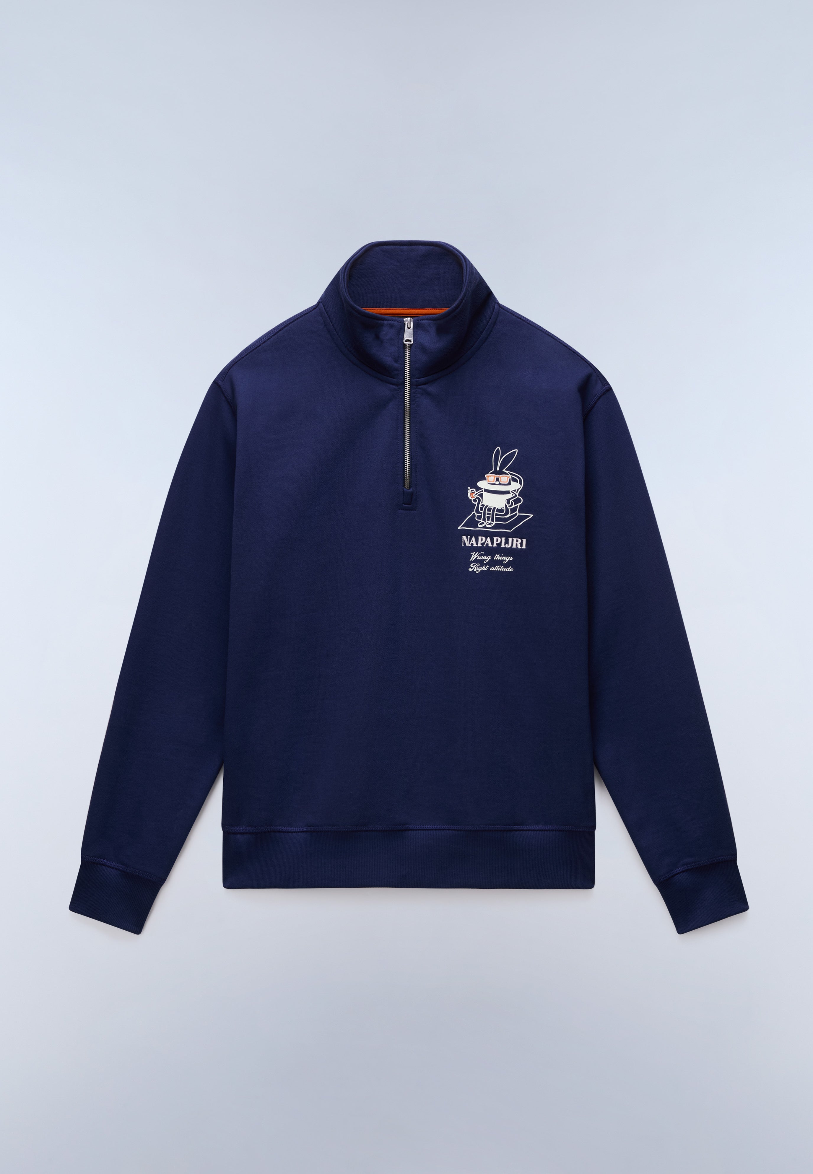Sol French Terry Sweatshirt | Zip Sweatshirts | Napapijri GB