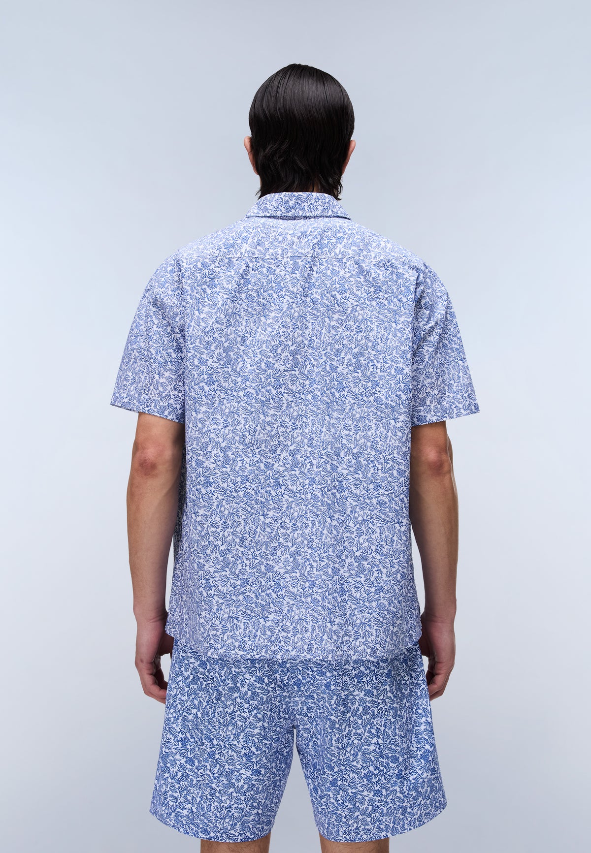 Elior Print Overhemd met Korte Mouwen  - 5