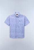 Elior Print Overhemd met Korte Mouwen  - 1