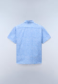 Elior Print Overhemd met Korte Mouwen  - 6