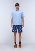 Elior Print Overhemd met Korte Mouwen  - 3