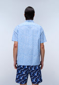 Elior Print Overhemd met Korte Mouwen  - 5