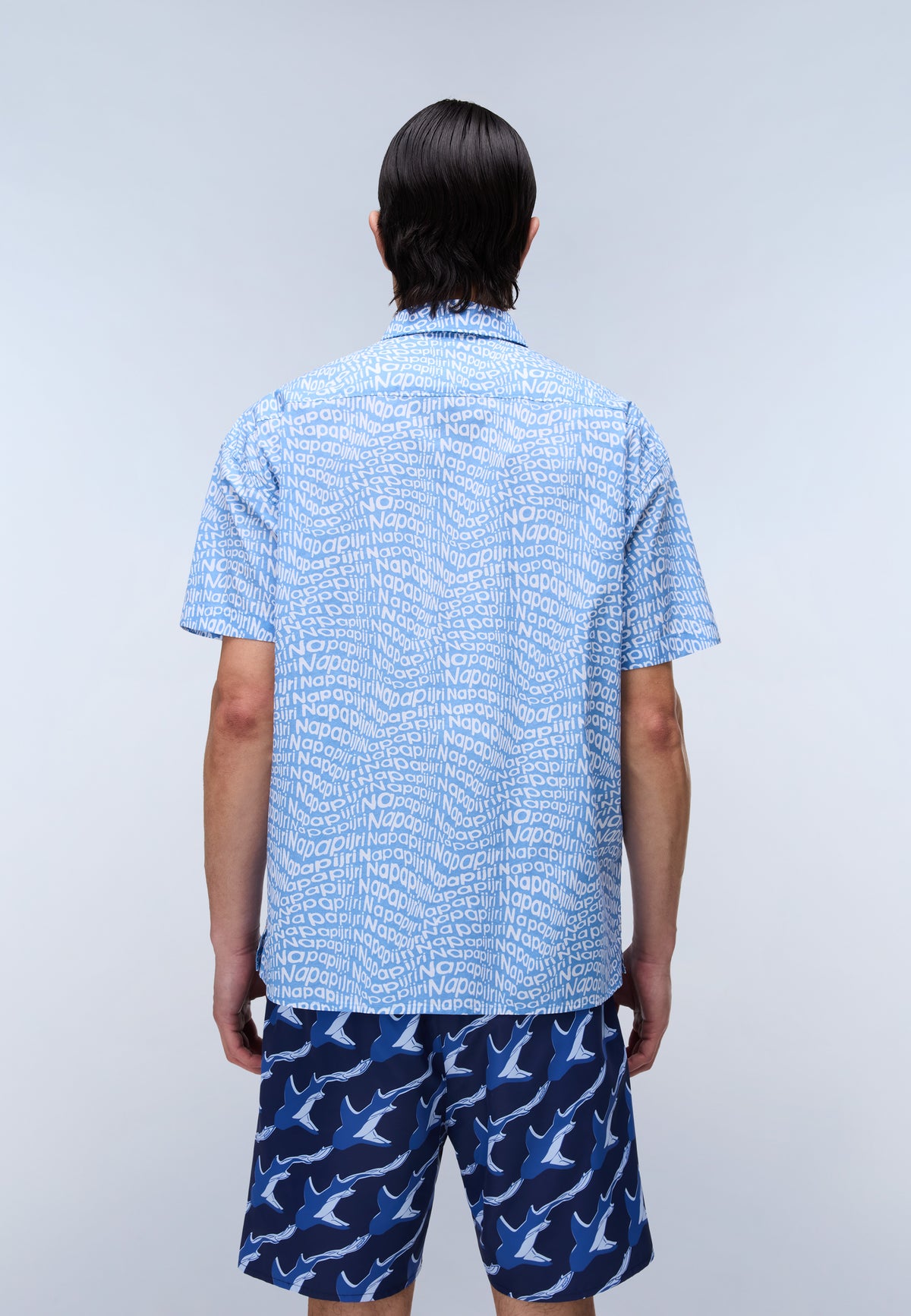 Elior Print Overhemd met Korte Mouwen  - 5
