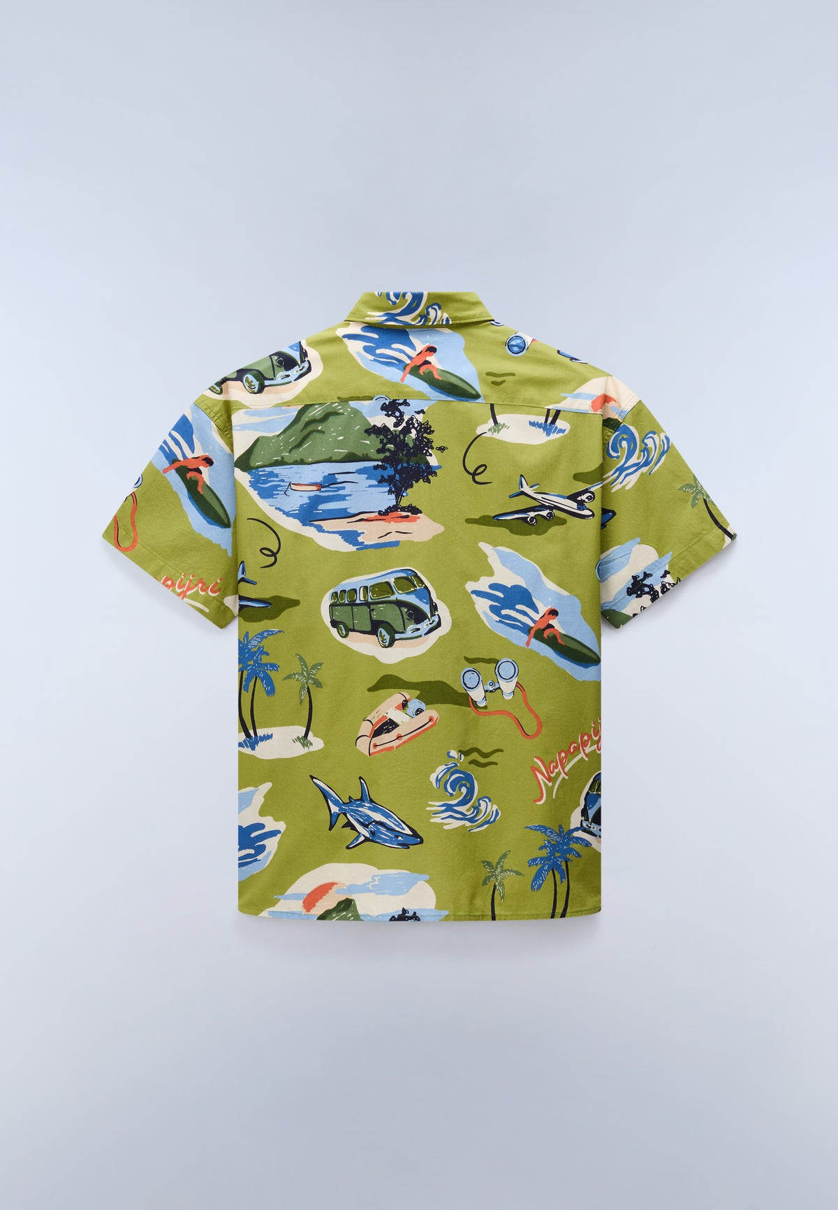 Kurzarmhemd mit Aufdruck Elior  - 6