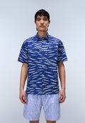 Elior Print Overhemd met Korte Mouwen  - 4