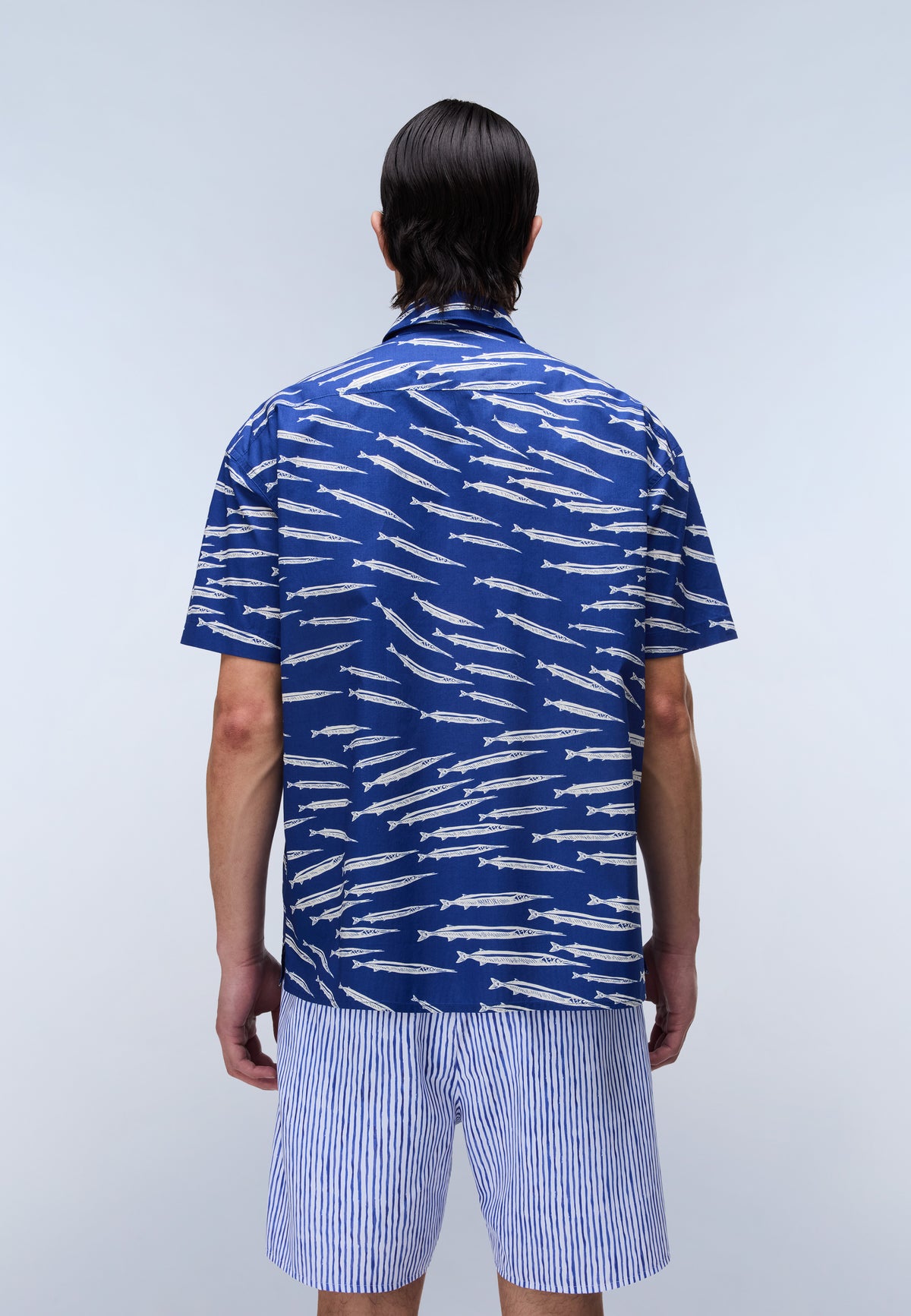 Elior Print Overhemd met Korte Mouwen  - 5