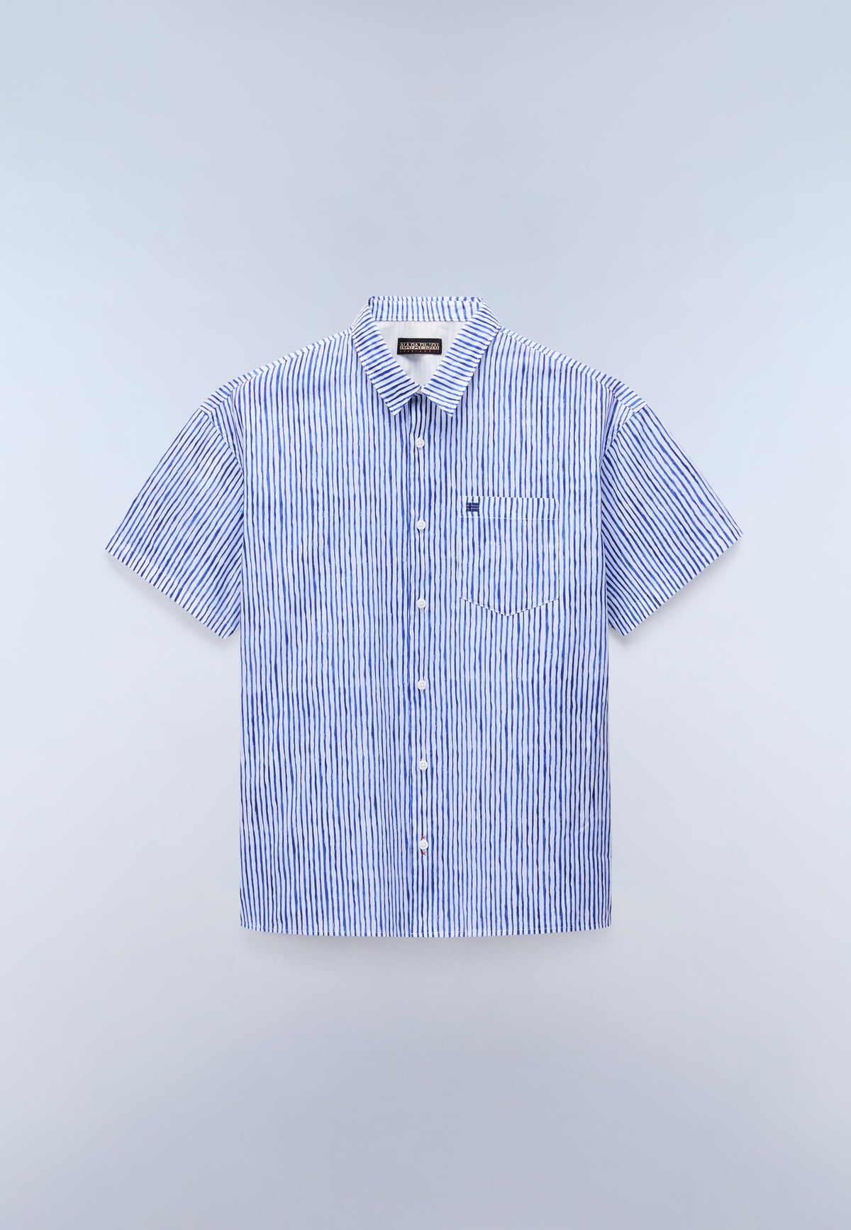 Kurzarmhemd mit Aufdruck Elior  - 1