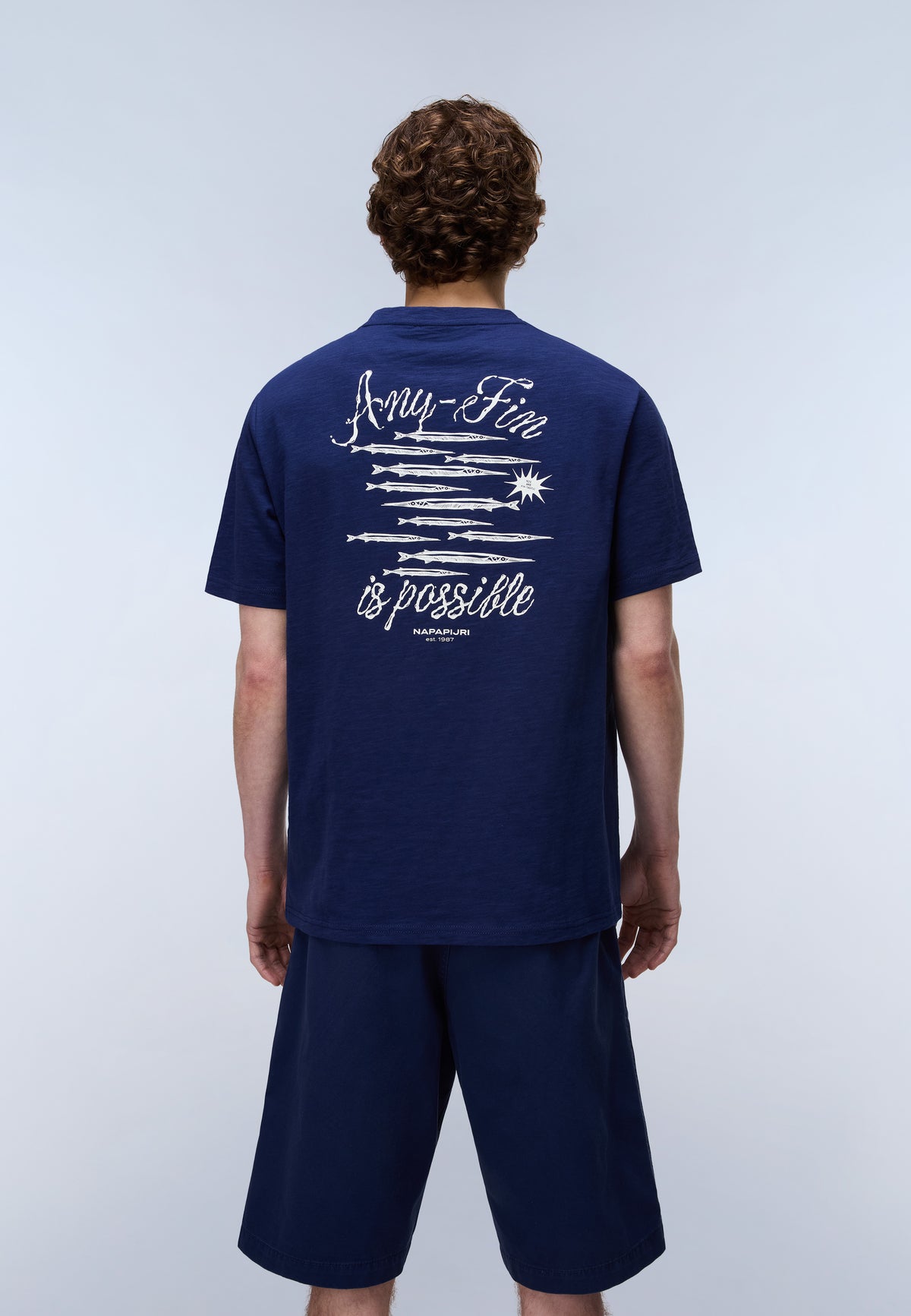 Elior Short Sleeve T-Shirt Blue Academy - 5