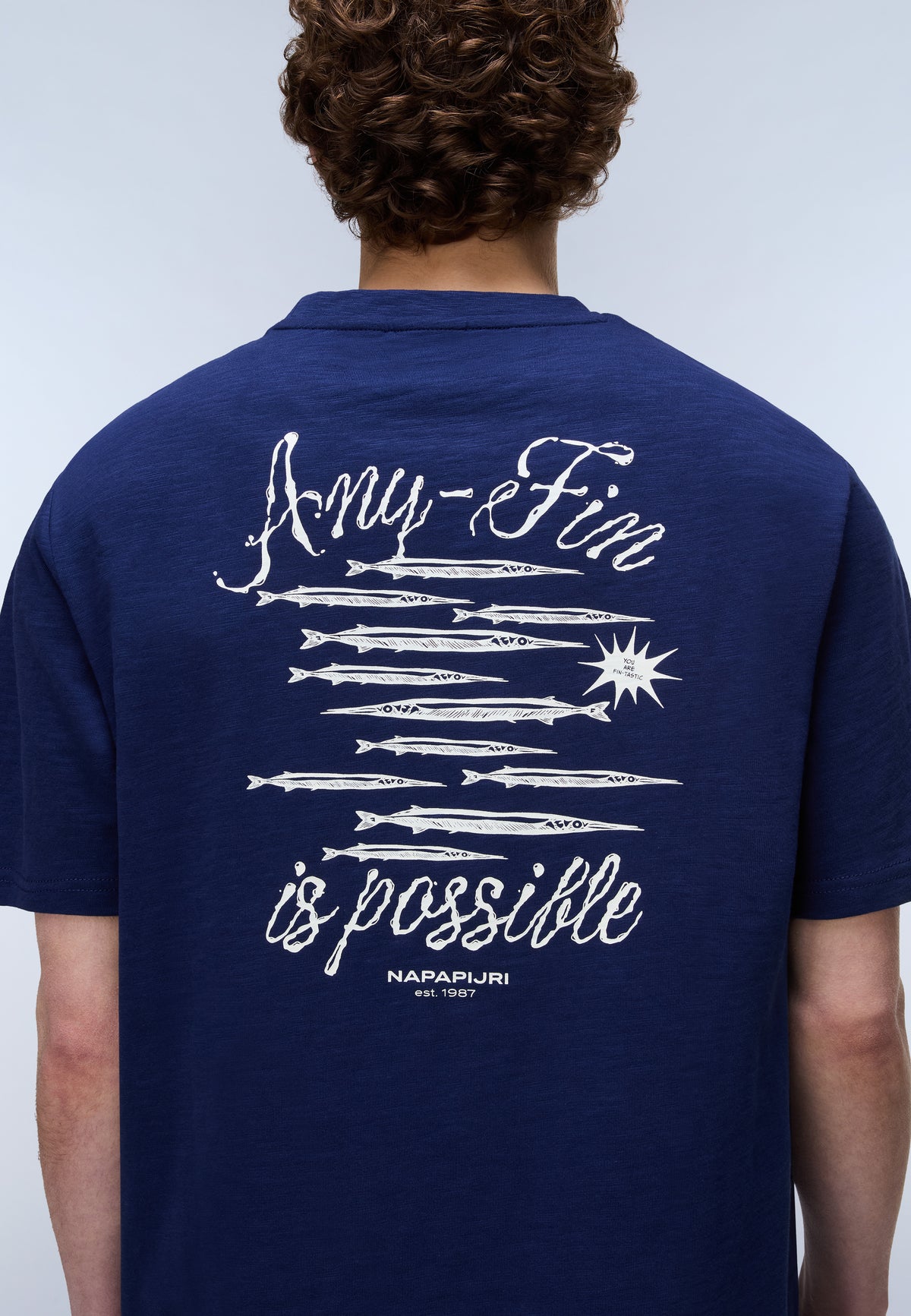 Elior Short Sleeve T-Shirt Blue Academy - 6