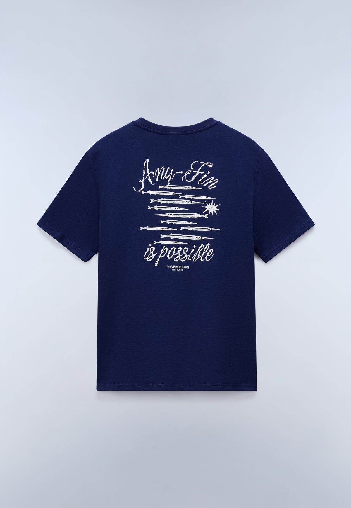 Elior Short Sleeve T-Shirt Blue Academy - 1