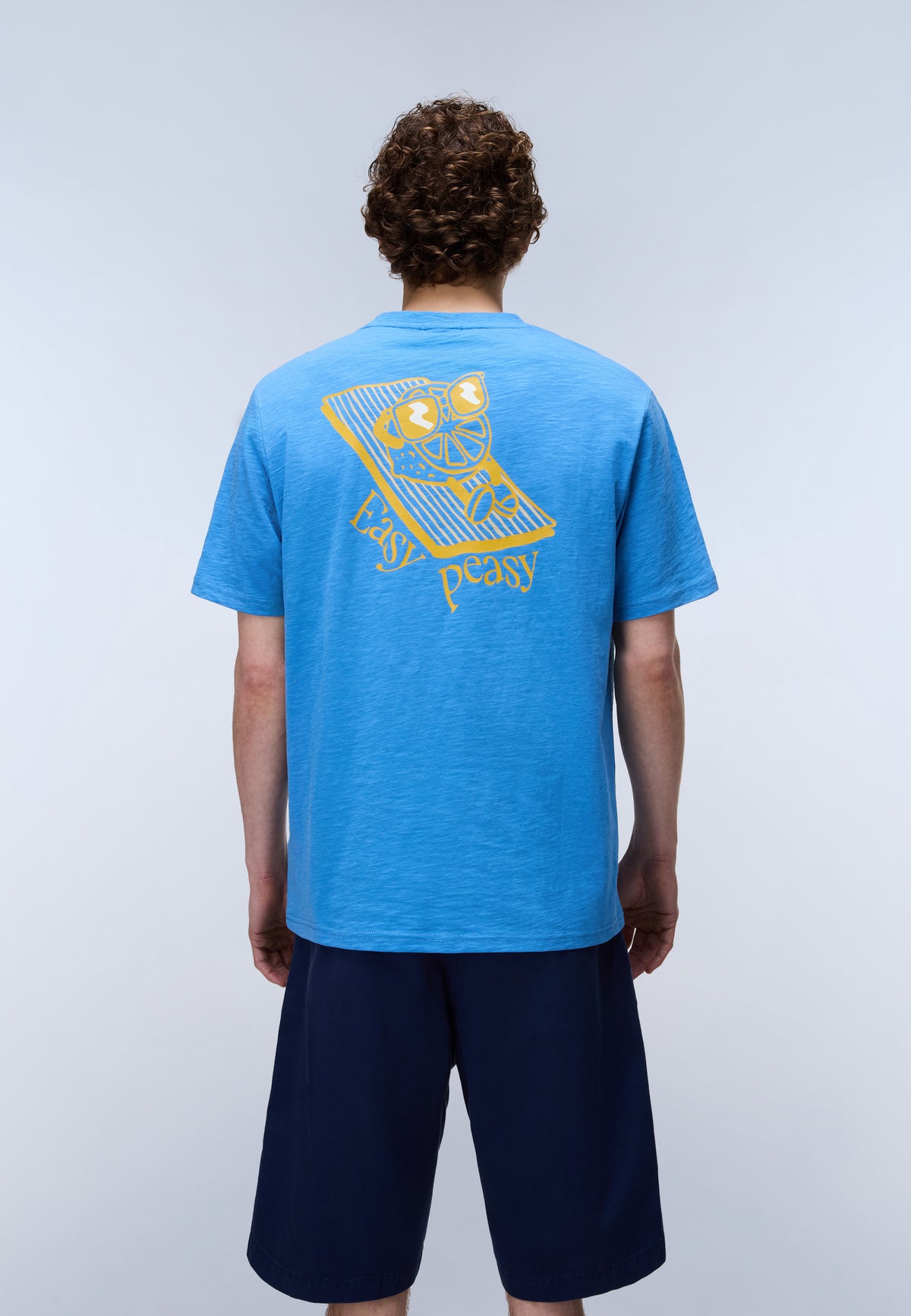 Elior Short Sleeve T-Shirt Light Blue - 5