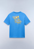 Elior Short Sleeve T-Shirt Light Blue - 1
