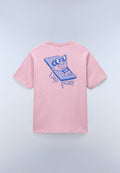 Elior Short Sleeve T-Shirt Pink - 1