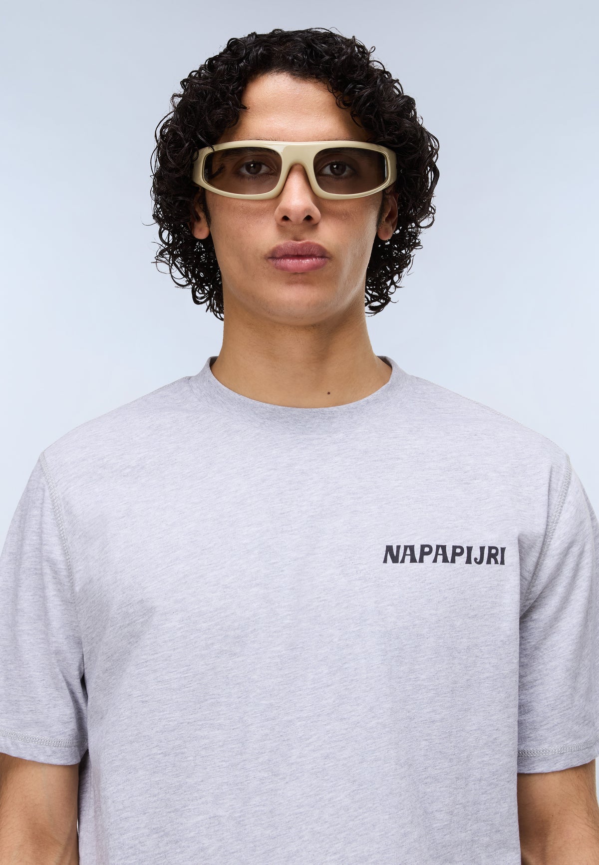 Camiseta de Manga Corta Sol Light Grey - 2