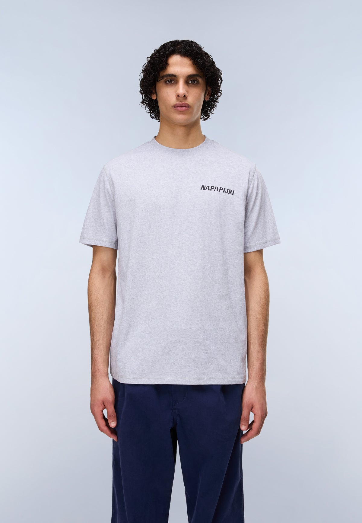 Camiseta de Manga Corta Sol Light Grey - 4