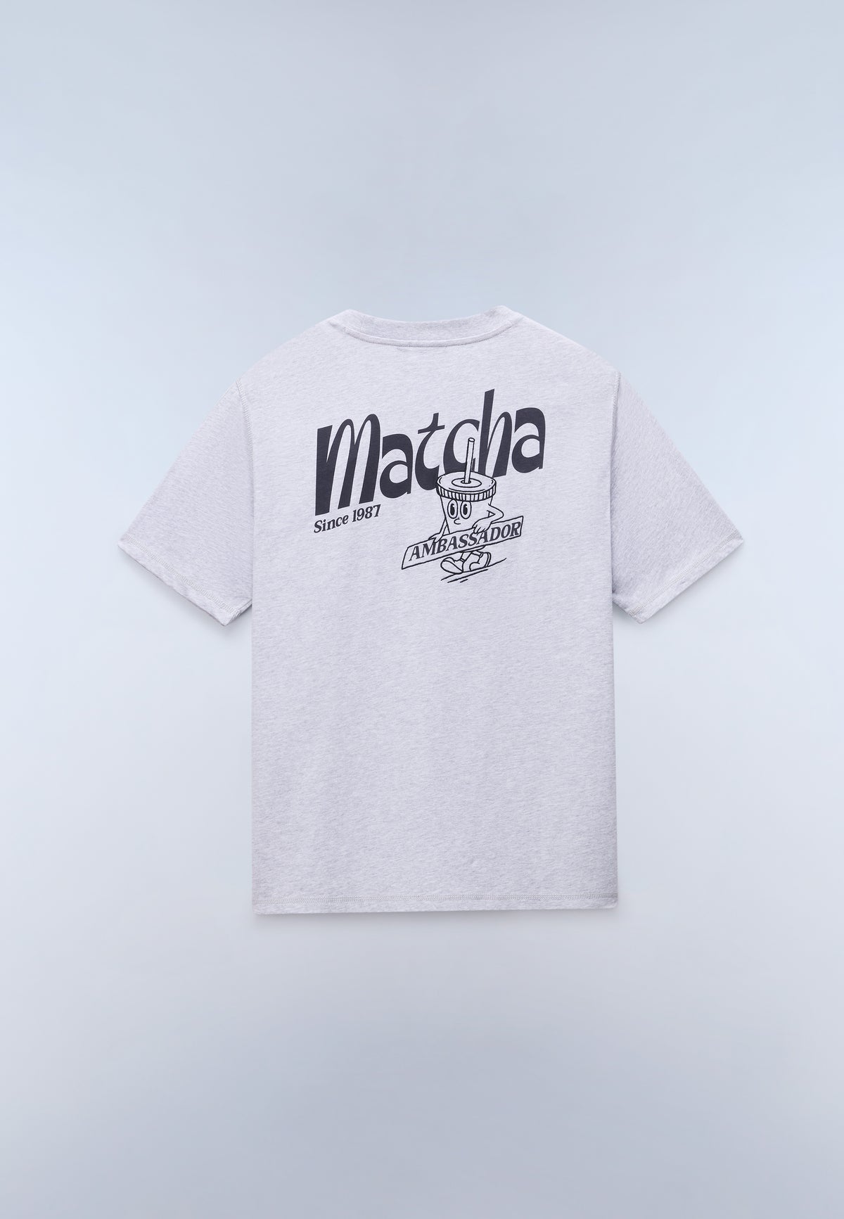 Camiseta de Manga Corta Sol Light Grey - 1