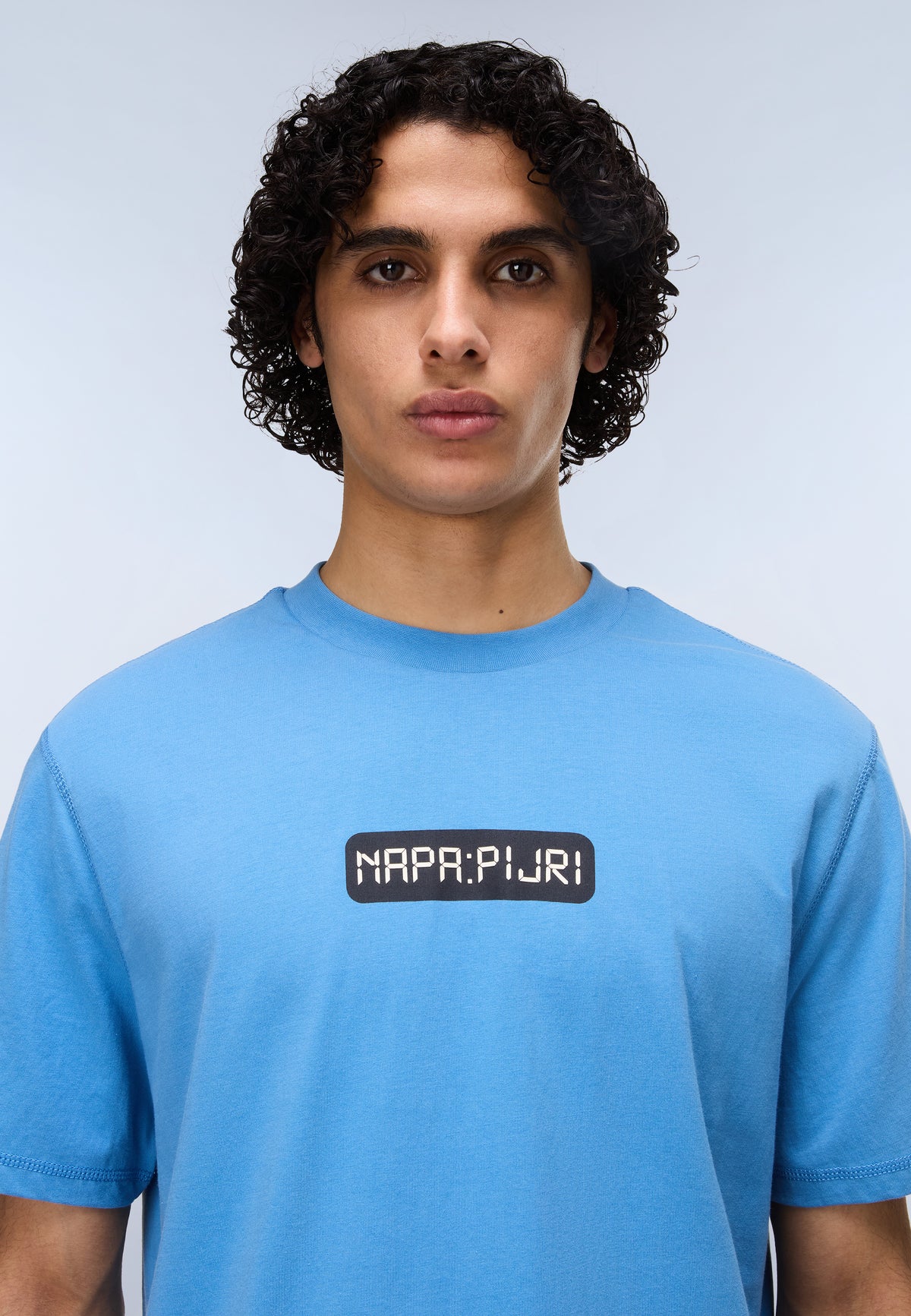 Sol Short Sleeve T-Shirt Light Blue - 2