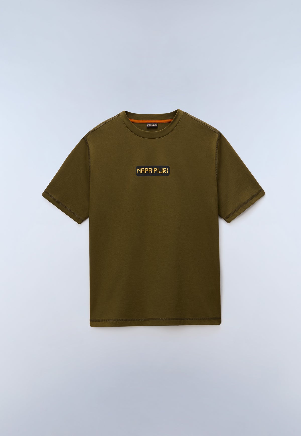 Sol Short Sleeve T-Shirt Dark Green Olive - 7