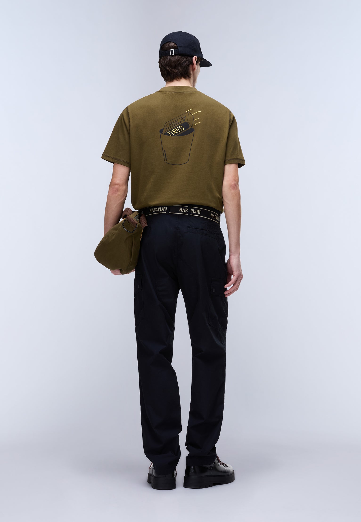 Sol Short Sleeve T-Shirt Dark Green Olive