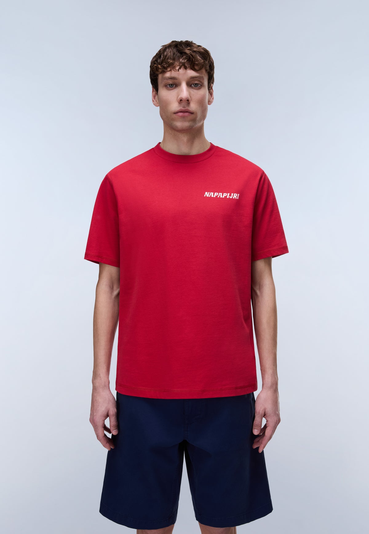 Sol Short Sleeve T-Shirt Red - 4