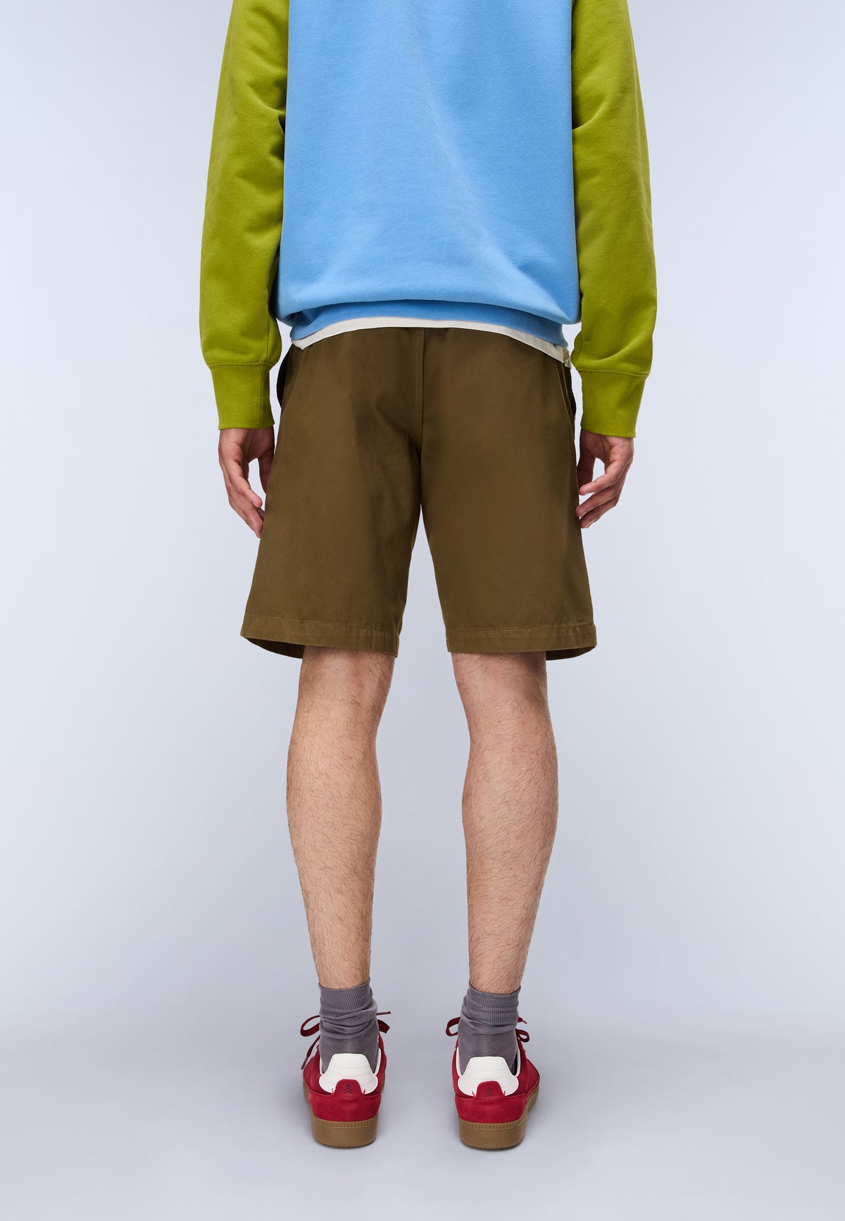 Bermudas Chinos Cyrus Verde Oliva Scuro - 5