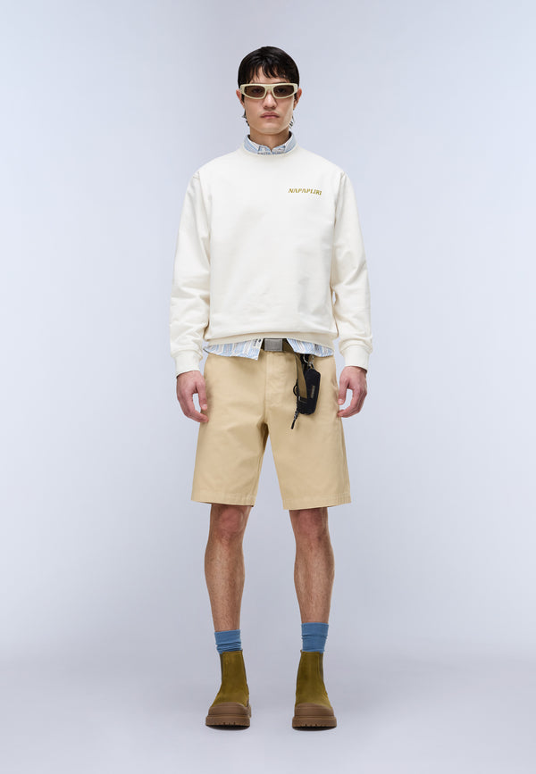 Cyrus Chino Bermuda Shorts Beige